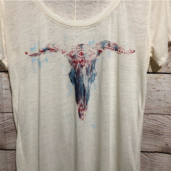 Arizona Jeans Desert Skull T Shirt Medium - Picture 2 of 3